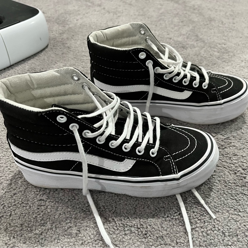 High Top Platform Vans